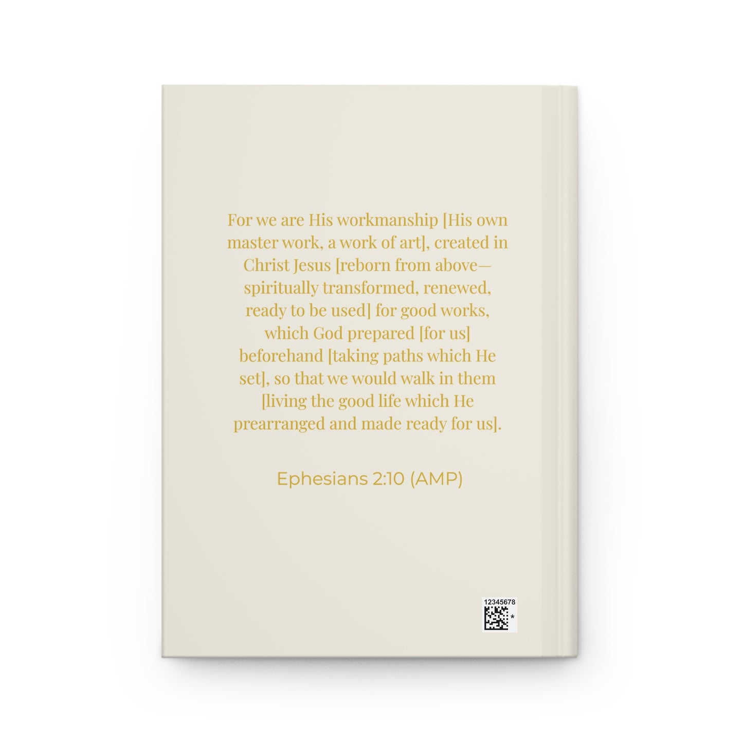CREAM- Hardcover Journal Matte - Pioneering Purpose Journals for Journaling Your Process and Living in Purpose
