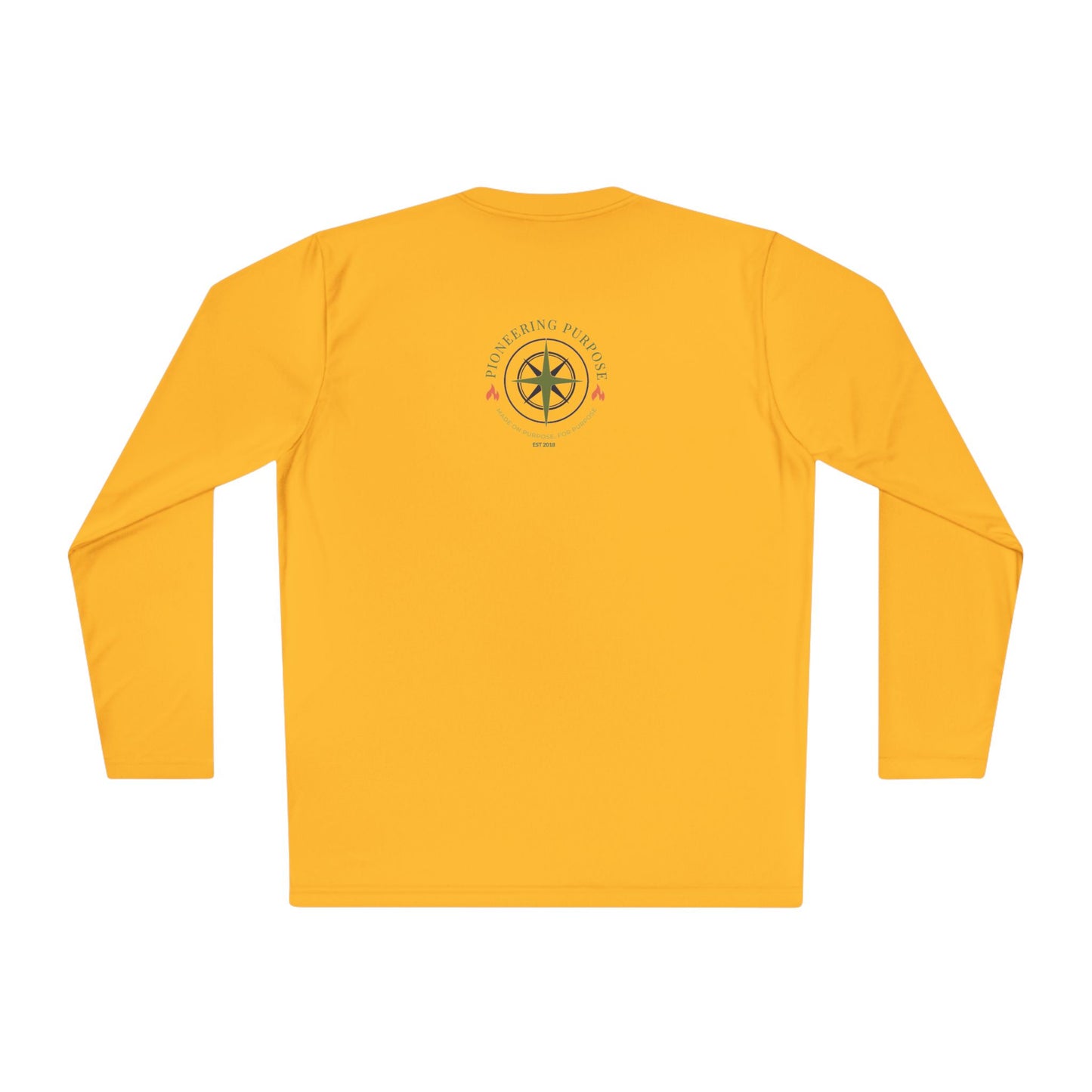 Unisex Lightweight Long Sleeve Tee with 'Pioneering Purpose' Message, Ideal for Casual Wear, Gifts, Yoga, Outdoor Activities, Everyday [...]