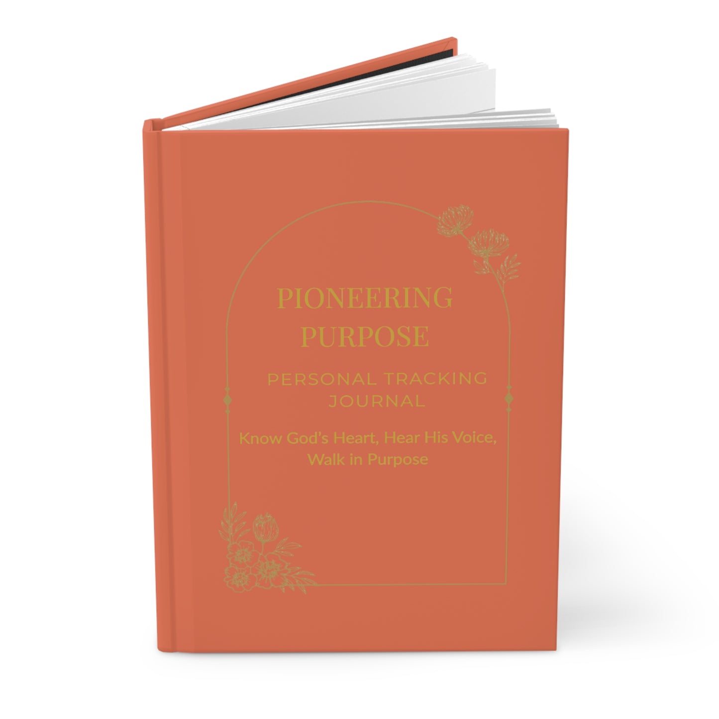 Burnt Sienna-Hardcover Journal Matte - Pioneering Purpose Journals for Journaling Your Process and Living in Purpose