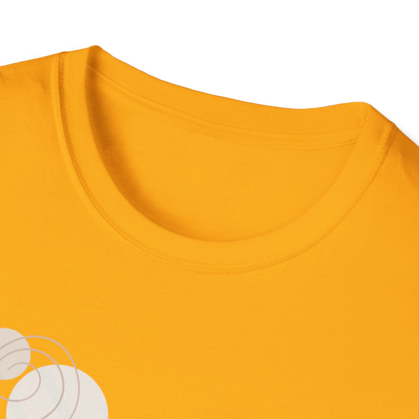 God's Work in Progress- Softstyle T-Shirt (Gold)