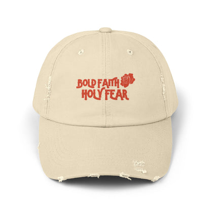 Bold Faith Distressed Cap