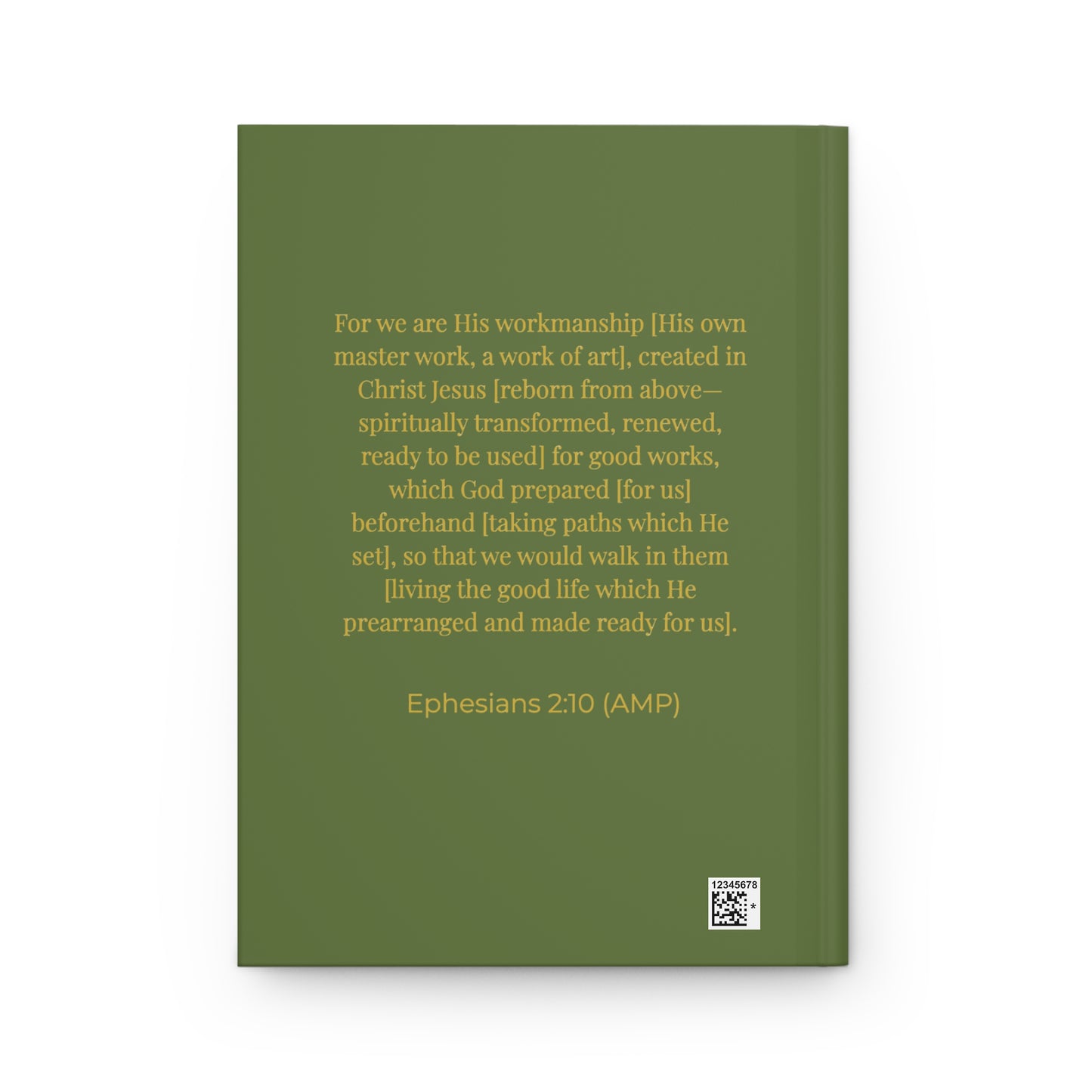 OLIVE GREEN- Hardcover Journal Matte - Pioneering Purpose Journals for Journaling Your Process and Living in Purpose