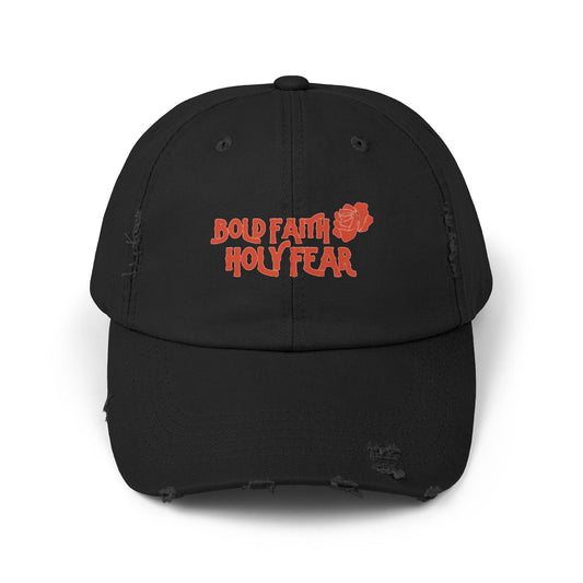 Bold Faith Distressed Cap