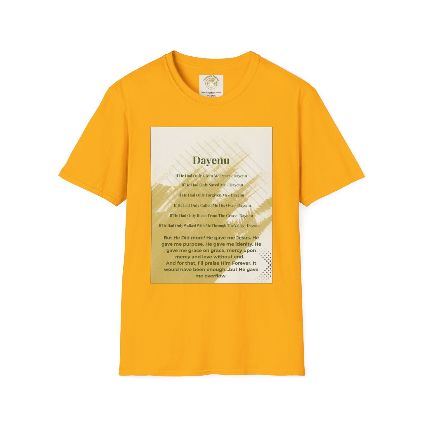 Dayenu Hebrew- Christian Living Unisex T-Shirt