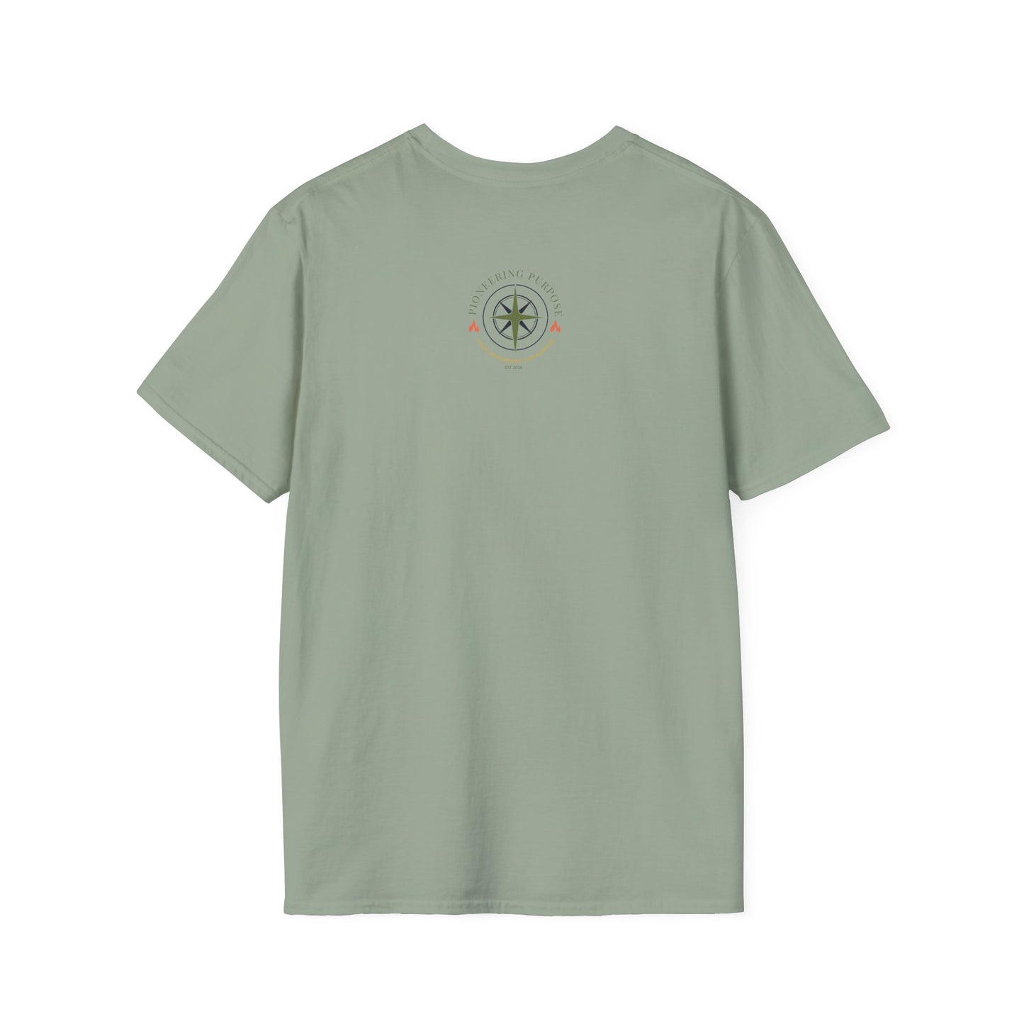 God's Work in Progress- Softstyle T-Shirt (Gold)