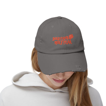 Bold Faith Distressed Cap