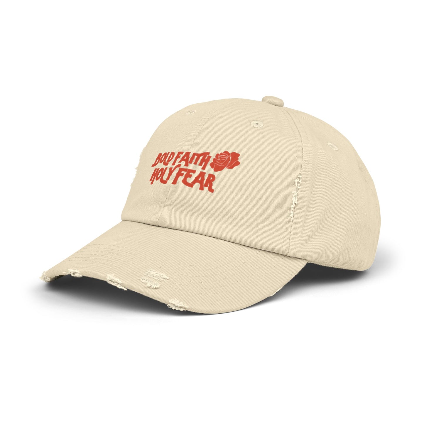Bold Faith Distressed Cap