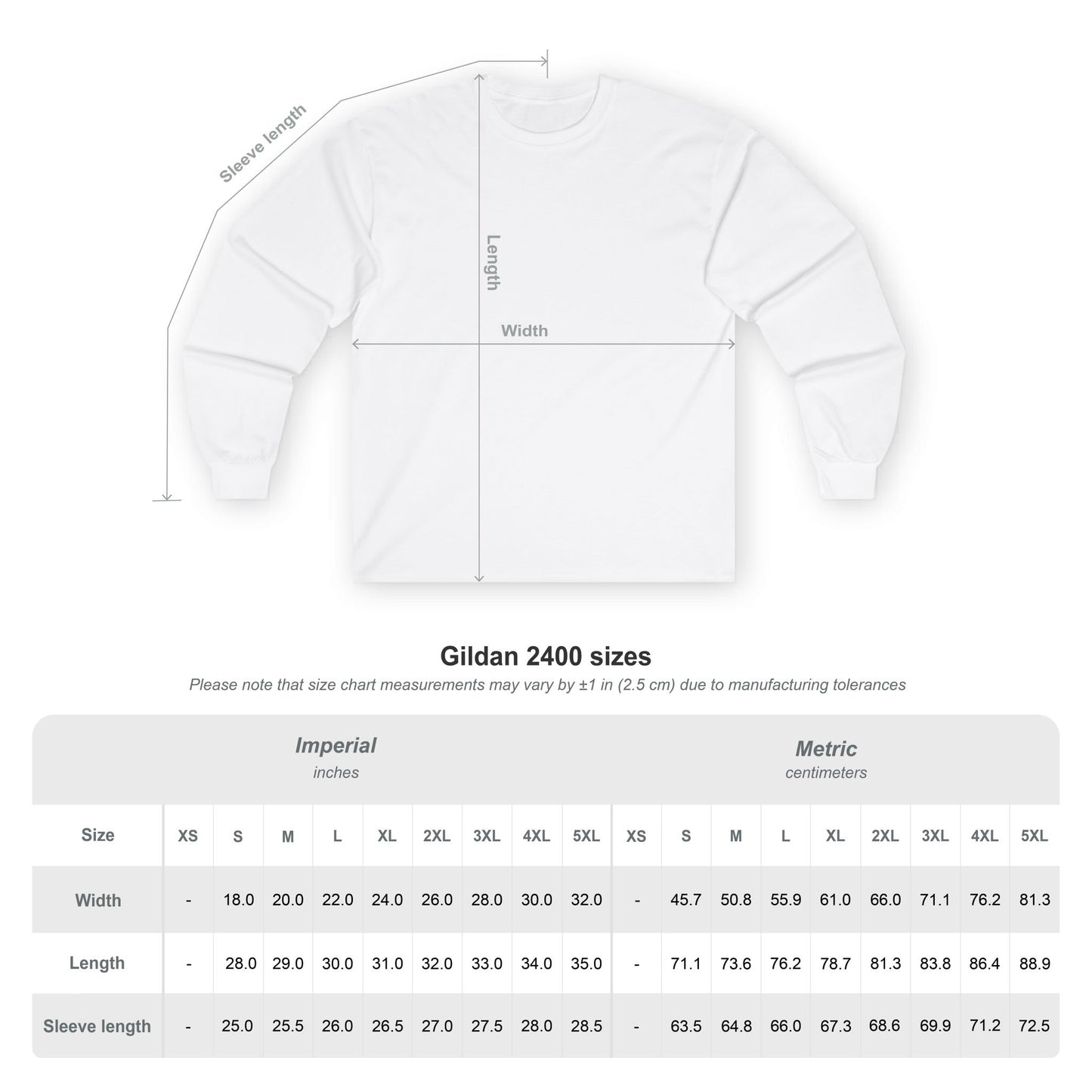 Long Sleeve Tee - Jesus Identity Proclamation Sweatshirt