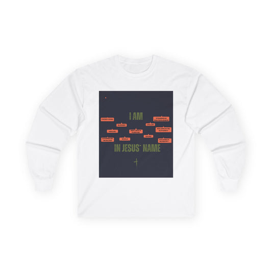 Long Sleeve Tee - Jesus Identity Proclamation Sweatshirt
