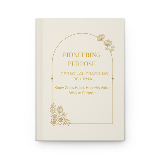 CREAM- Hardcover Journal Matte - Pioneering Purpose Journals for Journaling Your Process and Living in Purpose