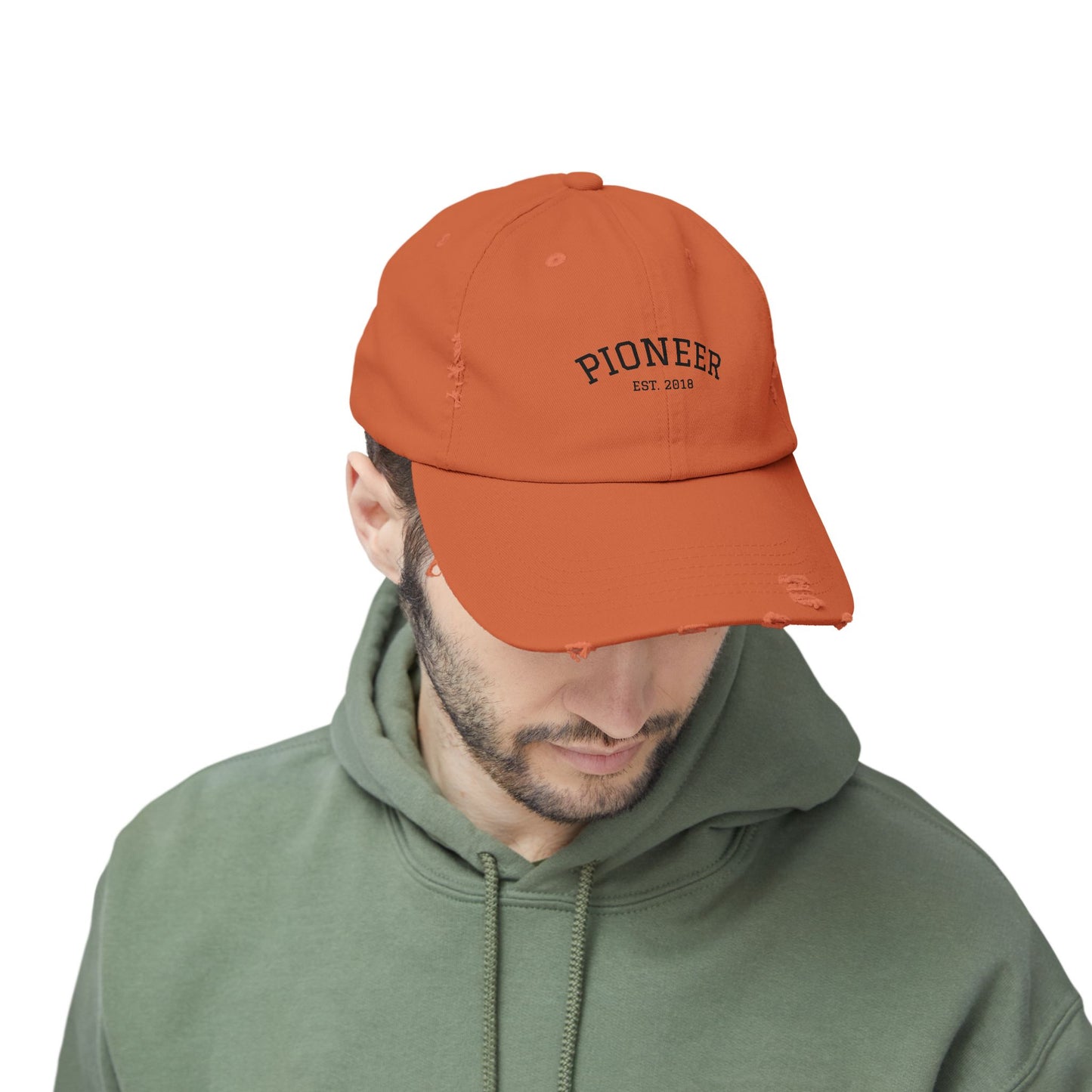 Pioneer Distressed Baseball Cap