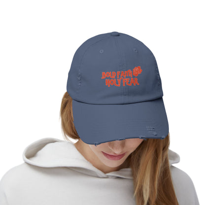 Bold Faith Distressed Cap